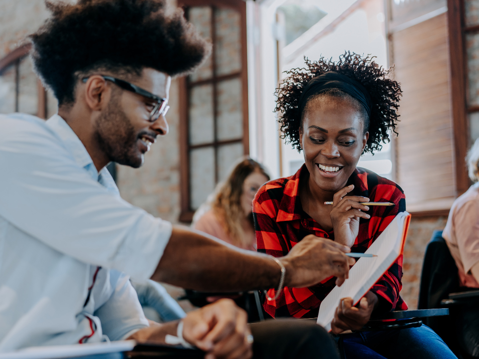 Students applying for scholarships