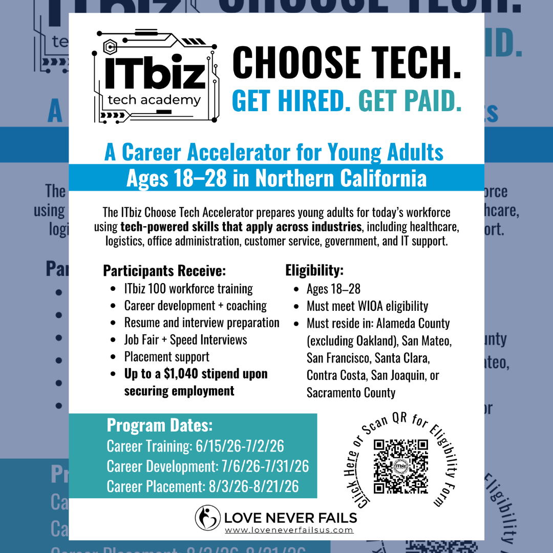 Love Never Fails iTbiz Summer Program